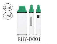 RW C15 Flat Design Wooden Mothpiece Pressed Tips Thick Oil Vaporizer 510 Cartridge Container Pen Battery for Cartridge Smoking