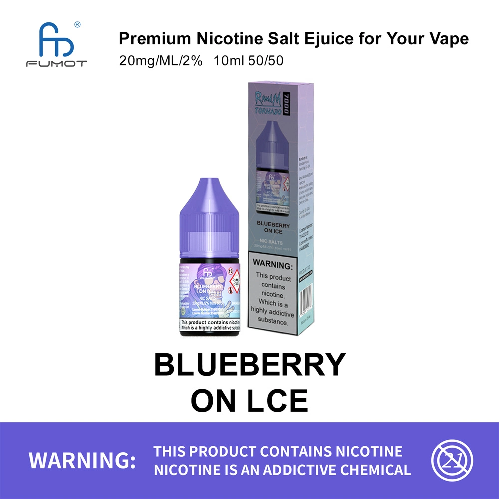 Premium Nicotine Salt Ejuice 36 Tasty Flavors Vape E-Liquid Flavors Available Non Minimum Order Quantity Fumot Randm Tornado 7000 Ejuice