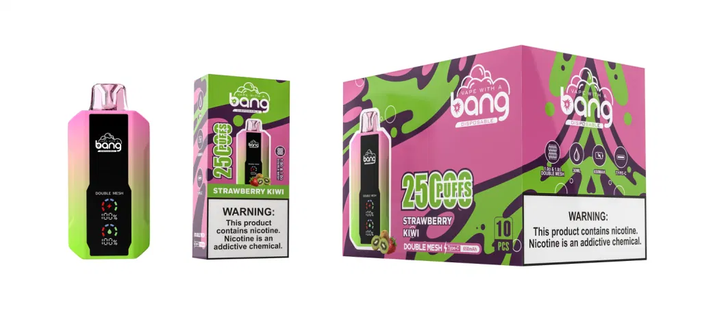 Disposable Pod Vaporizer Bang 25000 Puff Bar Distributors E-Cig Wholesale Disposable Vape Pen