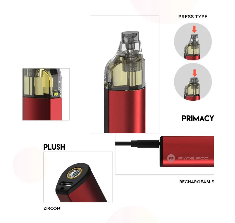 Disposable Vape Original Glowing Vape Flavour Pynepod 103 Vape Wholesale with Rechargeable Cable Available and Mesh Coil