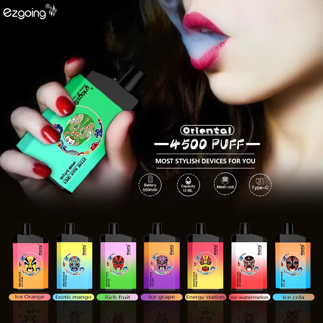 Original Factory Vape Bar 600 Puffs Vaping Device Disposable Electronic Cigarette Brand