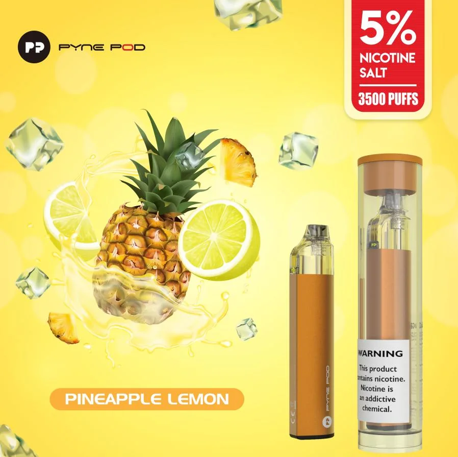 Disposable Vape Original Glowing Vape Flavour Pynepod 103 Vape Wholesale with Rechargeable Cable Available and Mesh Coil