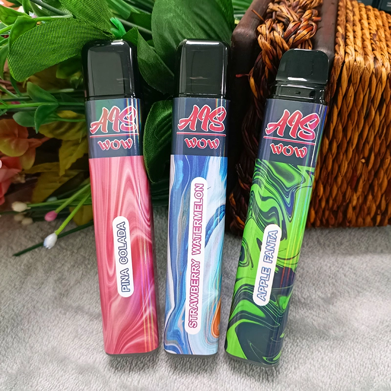 5000puffs AIS Wow Disposable Vape Pen 15ml Pre-Filled Wholesale Vape with Mesh Coil 12 Flavors Disposable