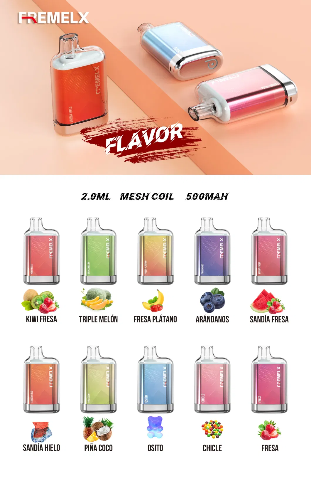 New Pod Hight Quality Disposable Vape Pod 600 800 Puffs Cartridge Vape Pen 2ml Electronic Cigarette