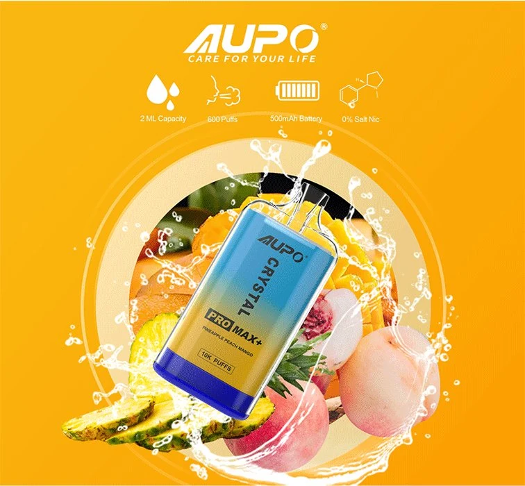 EU Warehouse Ship Aupo Crystal PRO Max+ 10000 Puffs Original Fume Me 9000 Puffs Disposable Vape 9000 Puff Bar Electronic E-Cigarette Wholesale Disposable Vape