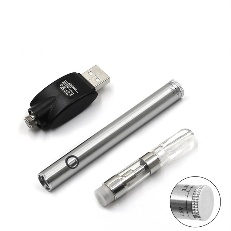 Wholesale Ooze Custom Logo USB Chargeable 510 Planning Brass Knuckle Thread Oil Vape Pen with Cartridge Disposable Tank E Cigarette Battery