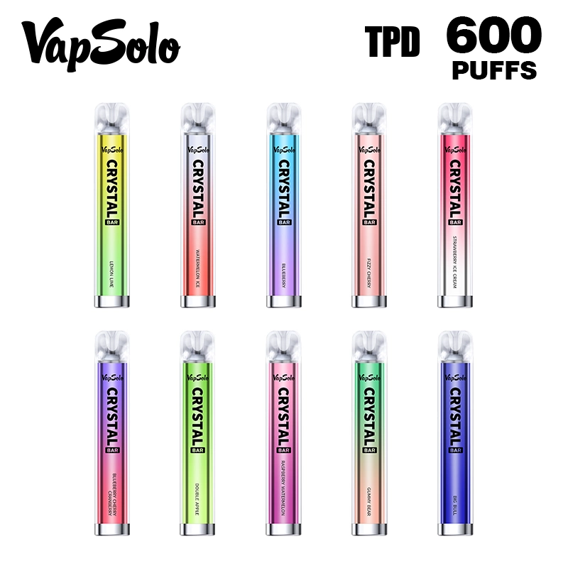 Amazon Hot Selling Vape Crystal Dispsoable E Cig 600 Puff Vaporizers Malaysia E Cigarette Price New Electric Shisha Pen