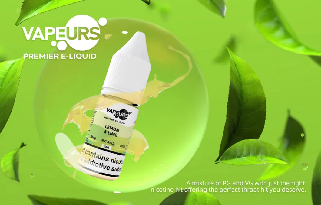 Vapeurs 10ml Mint E Juice Bottle Vape Liquid Flavors for E Cig