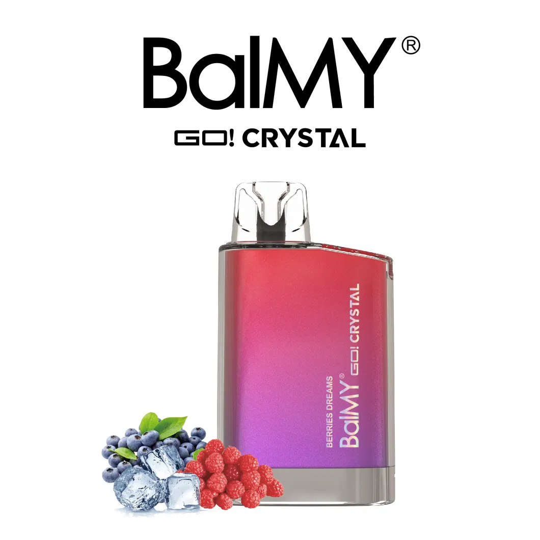 Authentic Balmy Go Crystal 600 Puffs Disposable Pod 2ml 20mg Nicotine Salt