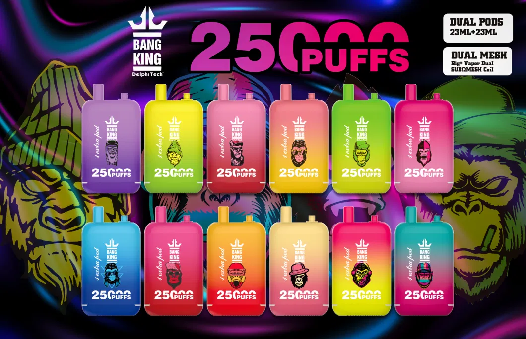 Bang Vape 25000 Puff Electronic Cigarette Wholesale I Vape Pen Style E Cigarette Best Seller 12 Flavors Geek Pulse E Vape Bang 25K E Vape Waspe