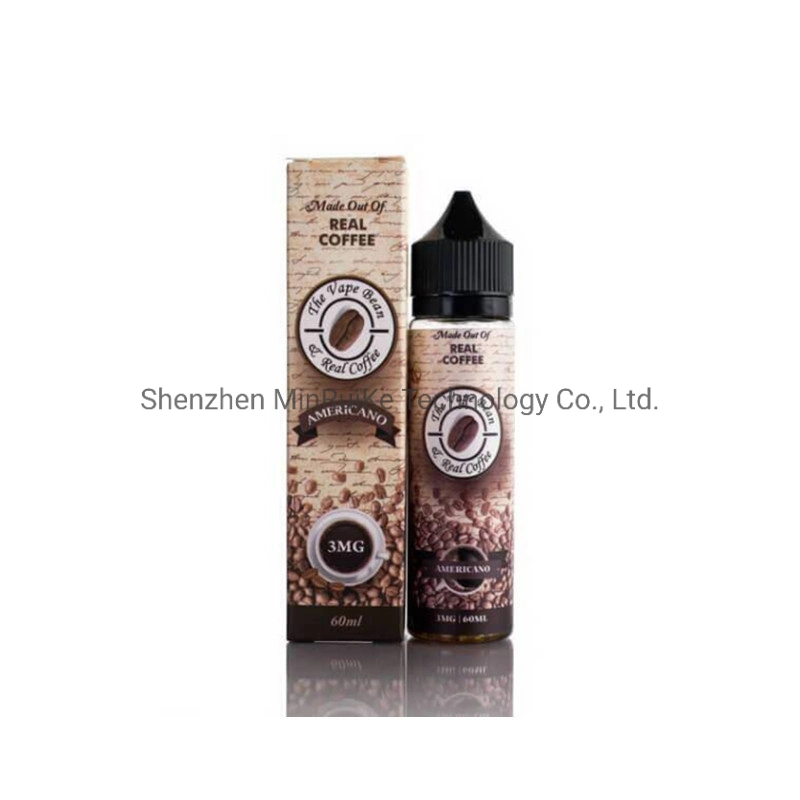 Wholesale Real Coffee Americano Flavors by The Vape Bean 6oml E Liquids