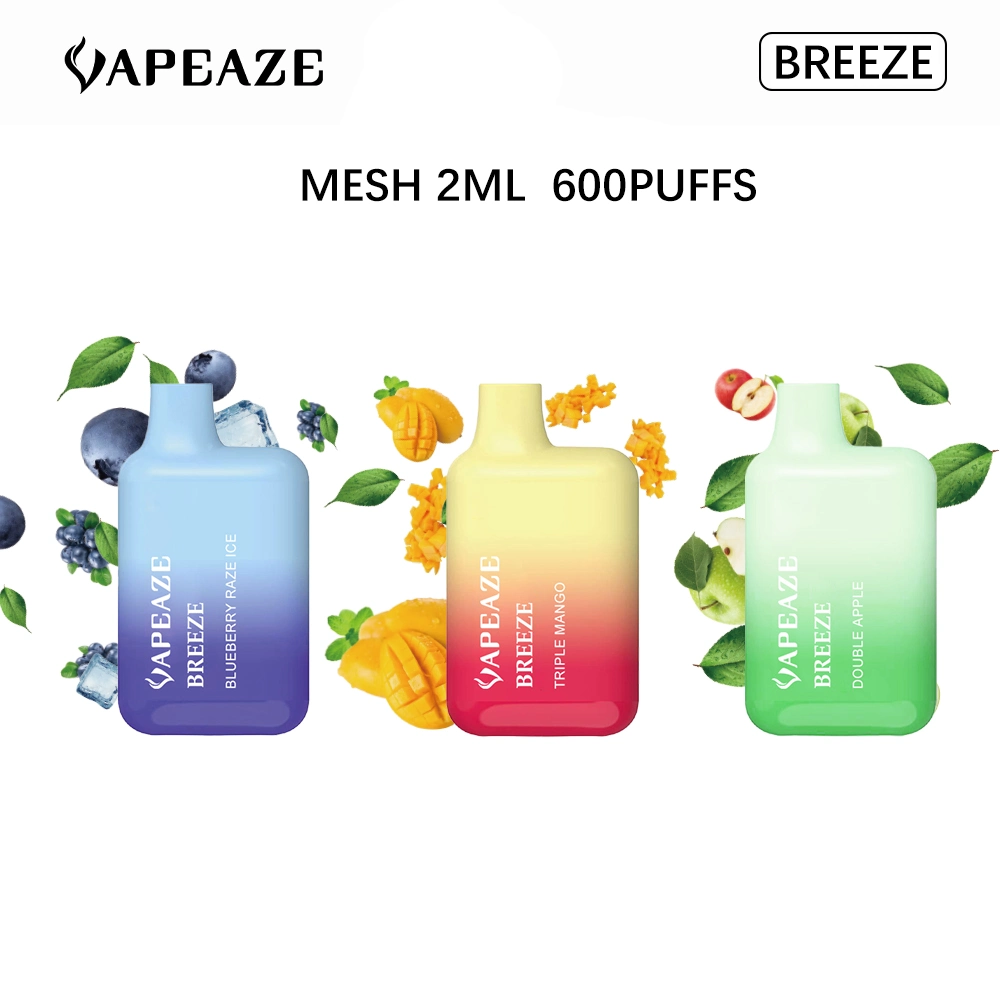 2023 Vapeaze Factory Hot Lost/Mary Disposable Vape 600/Puff 2/5% E Cigarette Elf Lux Bar UK/EU