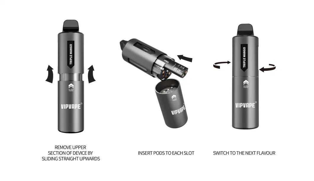 Shenzhen E Ci Garette Elf VIP Vape Wholesale Disposable Vape 2600 Puff Bar 4 Pod 1 Battery Tpd Complient Pod System E Cigar