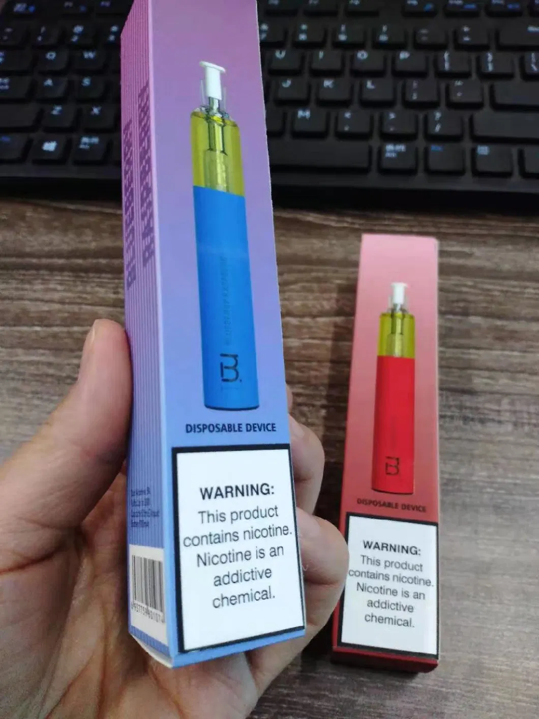 Near Me Anti-Leaking Glass Tank Disposable Vape Pen with Fruit Flavors