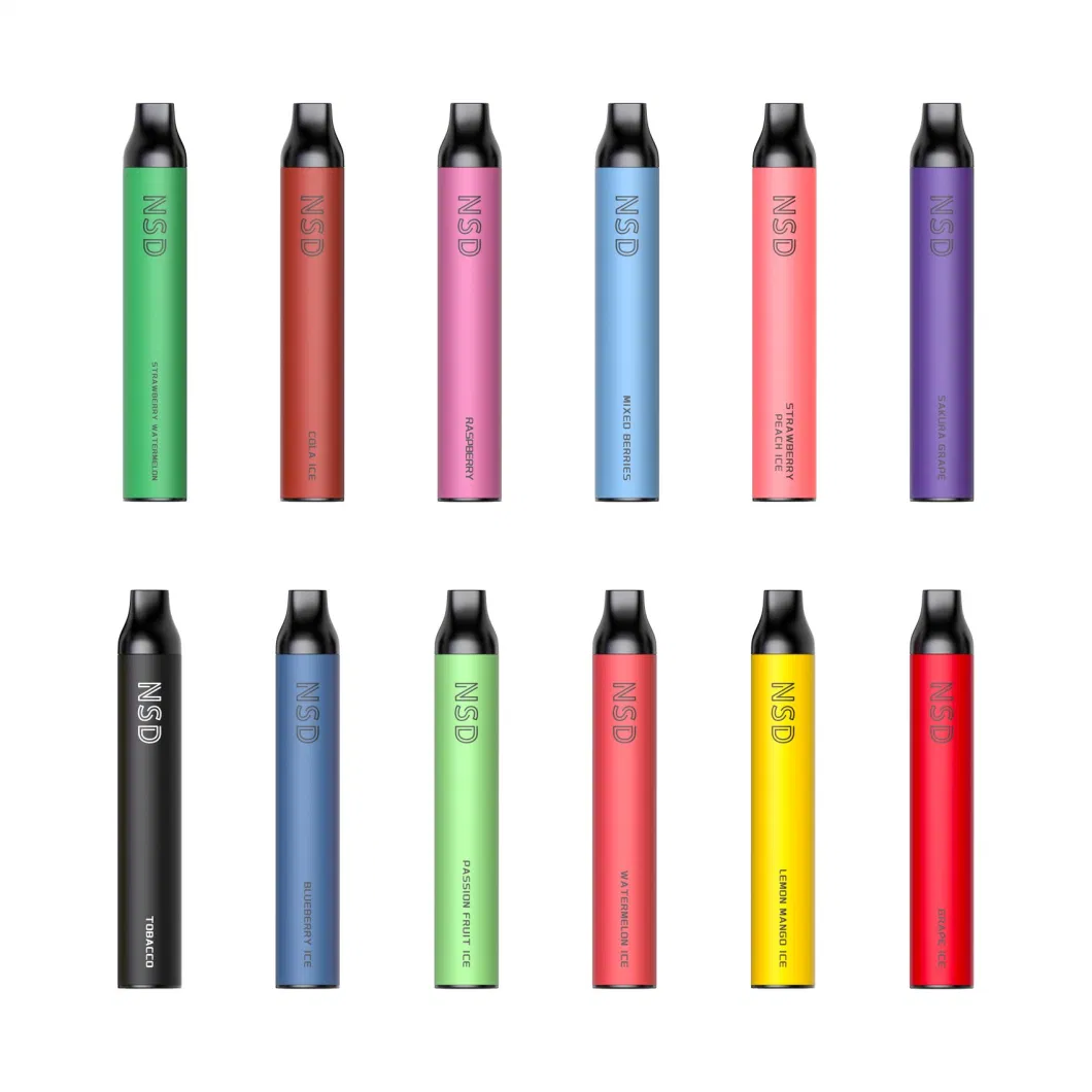 Online E Cigarette Shopping UK Best 600 Puff 12 Flavour Vape Pen 400mAh Battery Disposable Empty Vape