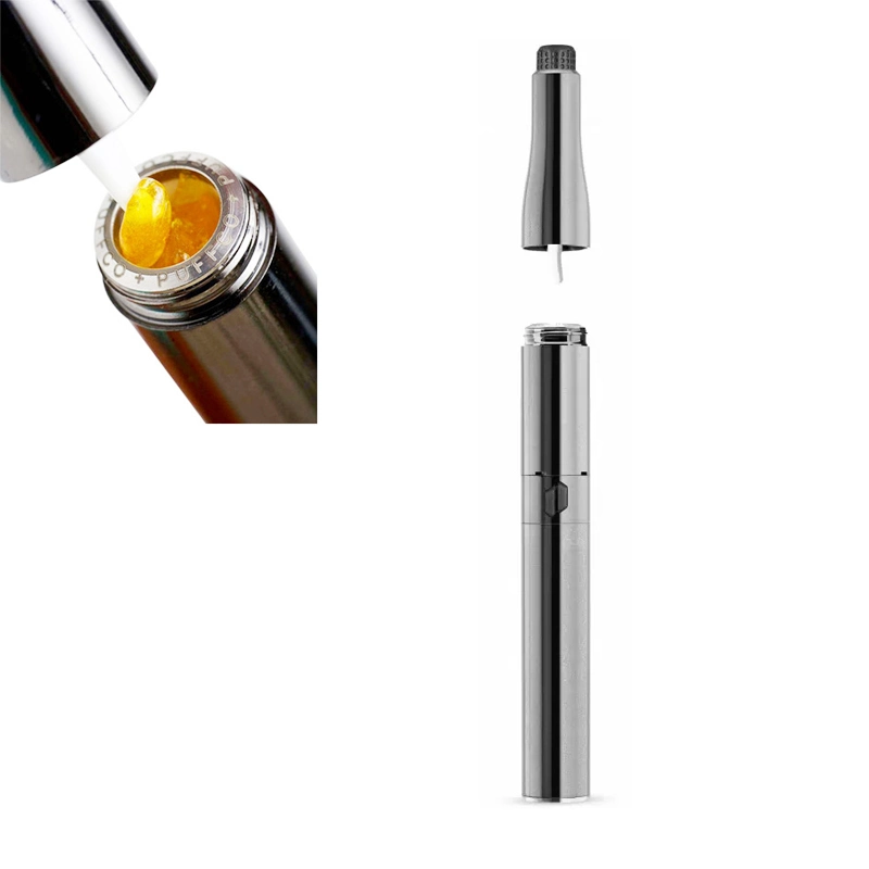 Best Selling E Cigarette Puffco Plus Pen Portable Wax Vaporizer Electric DAB Kit Rechargeable Dry Herb Vaporizer Kits