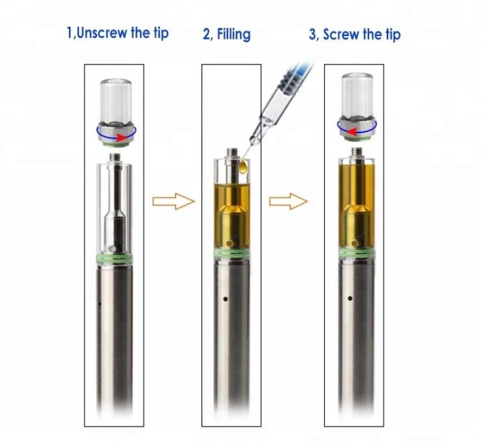 UK USA Hot Selling Private Label Glass Vaporizer Distillate OEM Cartridge Empty Ceramic Coil Refillable Pod Open Pod System Disposable Vape Pen