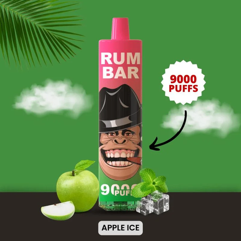 Rum Bar Crystal 10000 Puff California Zbood Ab3000 Fresh Mexican Pastry Vuse Go Electronic Cigarette Dispsoable Vape