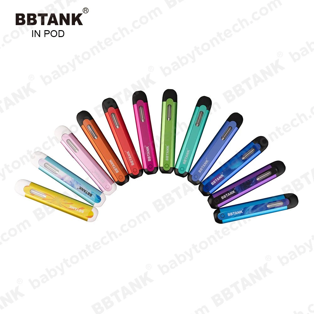 Customize Colors Which You Like Bbtank in Pod 2ml 1ml Empty Pen Pod