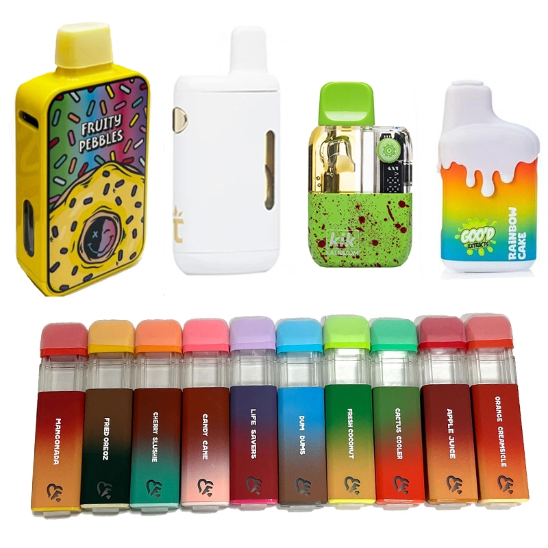 Wholesales Vape Pen Fast Shipping in Stock Cookies Dual Chamber Jungle Boys Clear Tank Favorites 2 Gram Packman Pod Fryd Donut Dabwoods Empty Disposable