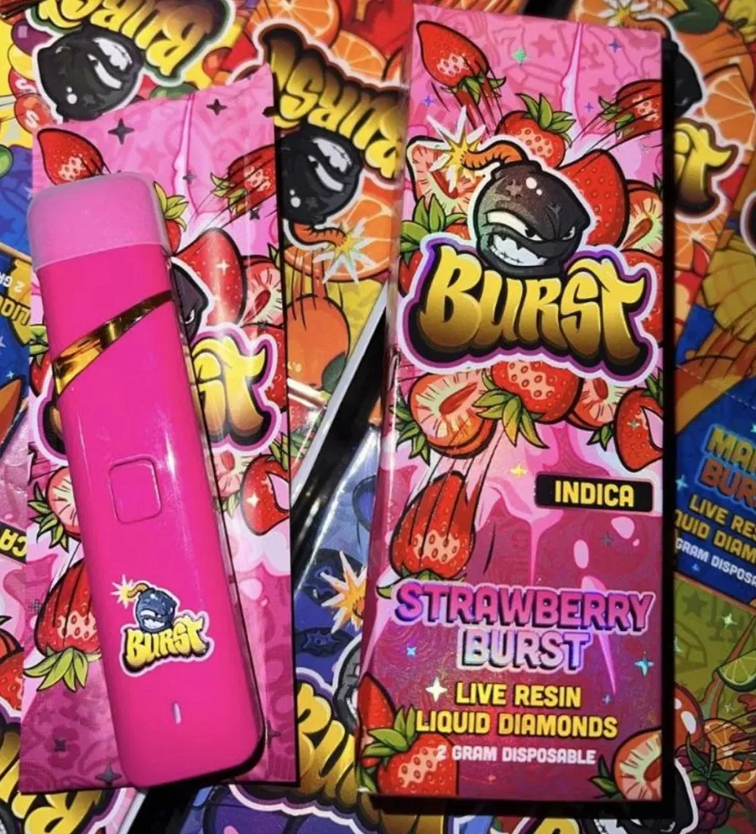 New Burst 2g Ecigs with Empty Cart Gummy Bear Flavor Wholesale Disposable Vape Pen in Stock