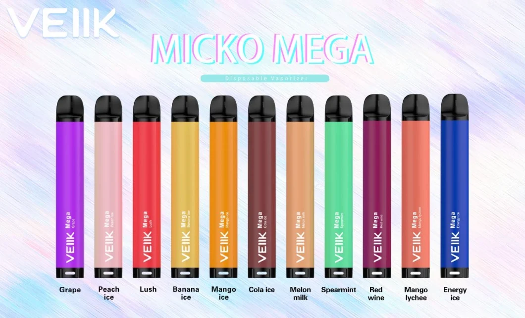 Fast Delivery Factory Price Newest Veiik Micko Mega Disposable Vape 800puff