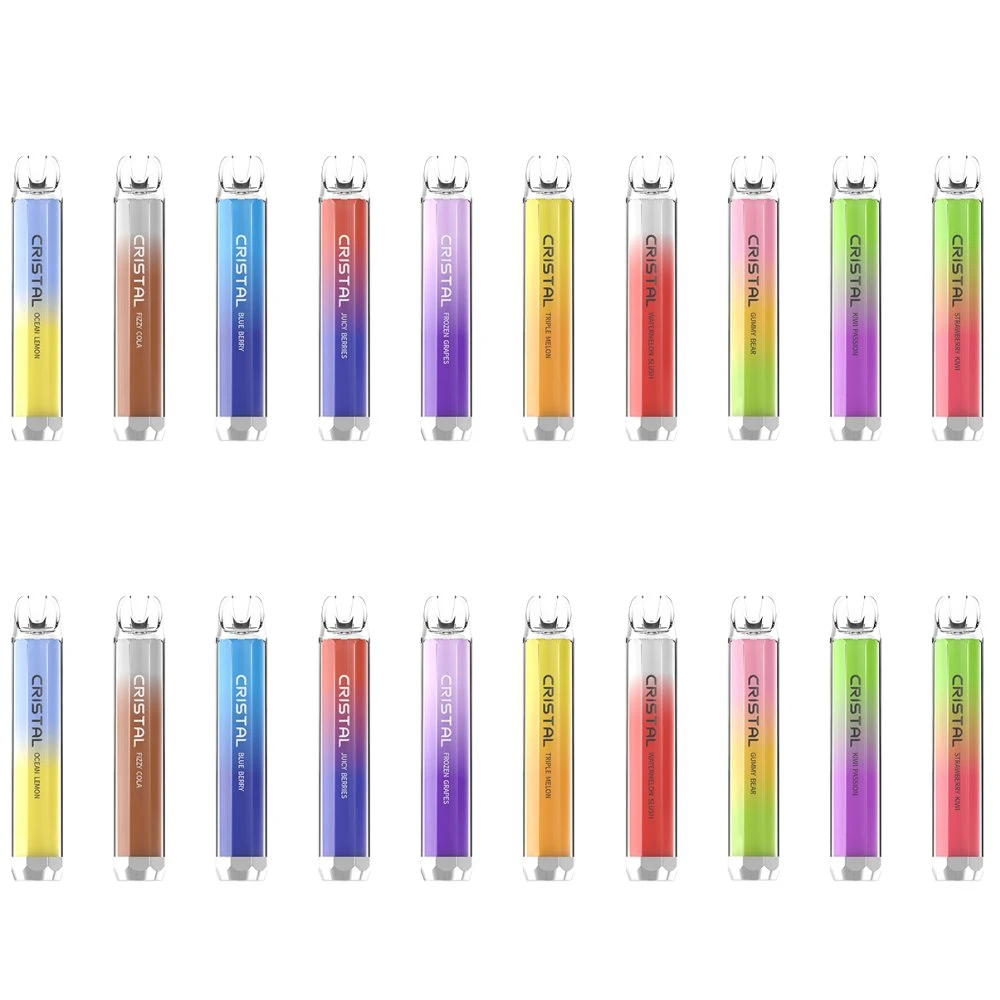 EU Warehouse Tpd Tastefog crystal 800 Puffs Disposable Vape Geek Elfbar with LED Colorful Flash Disposable Oil Vape Pen