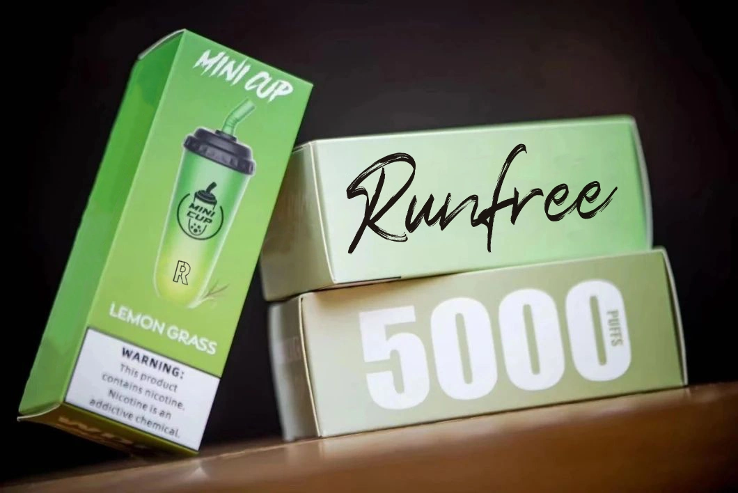 Free Samples Mini Cup Vapes Best 5000 Puff Disposable Vape Runfree Bar Electronic Cigarette