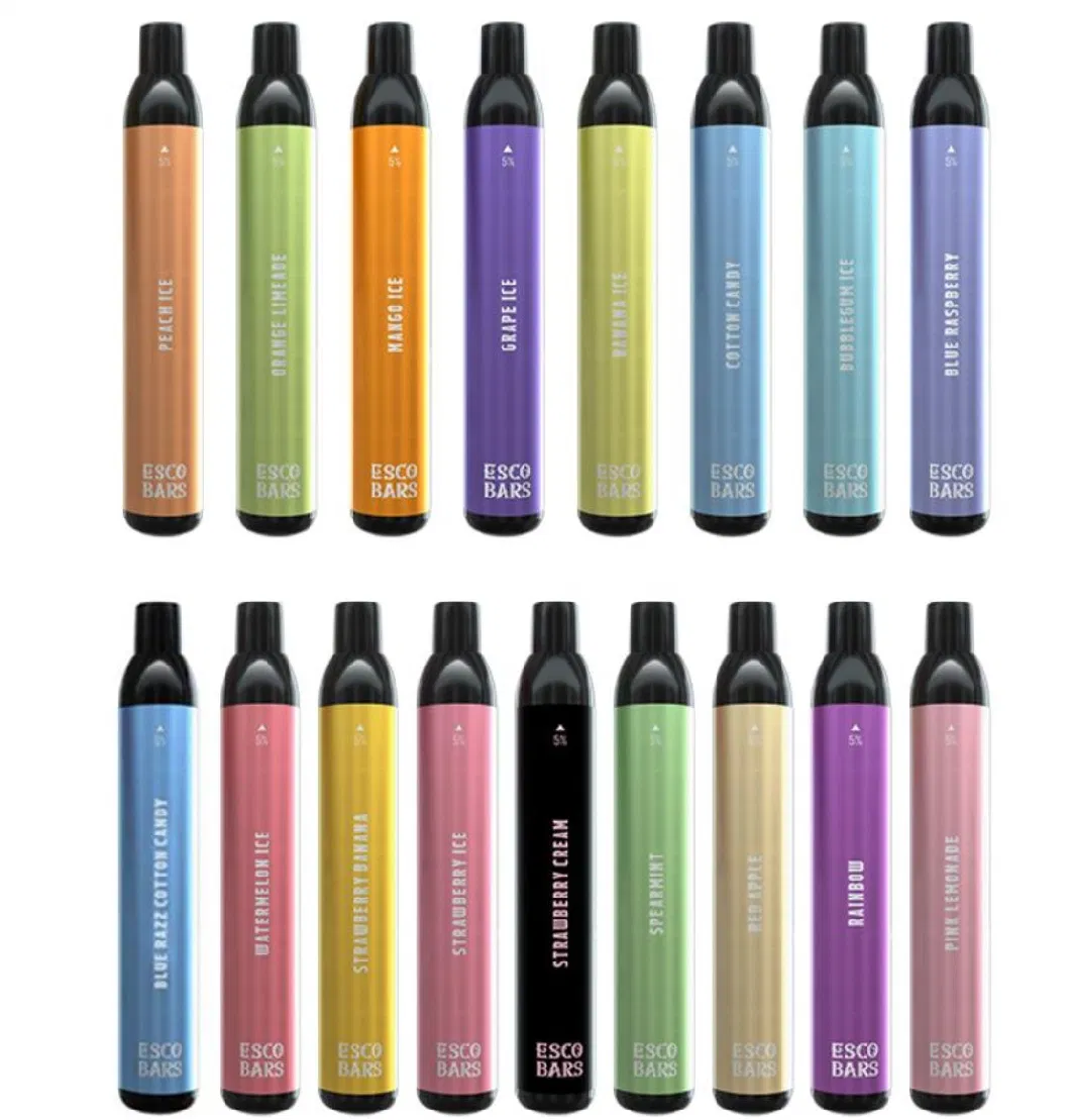 USA Hot Sales Disposable Vape Pen E Liquid Esco Bar Hookah Shisha Pen Price