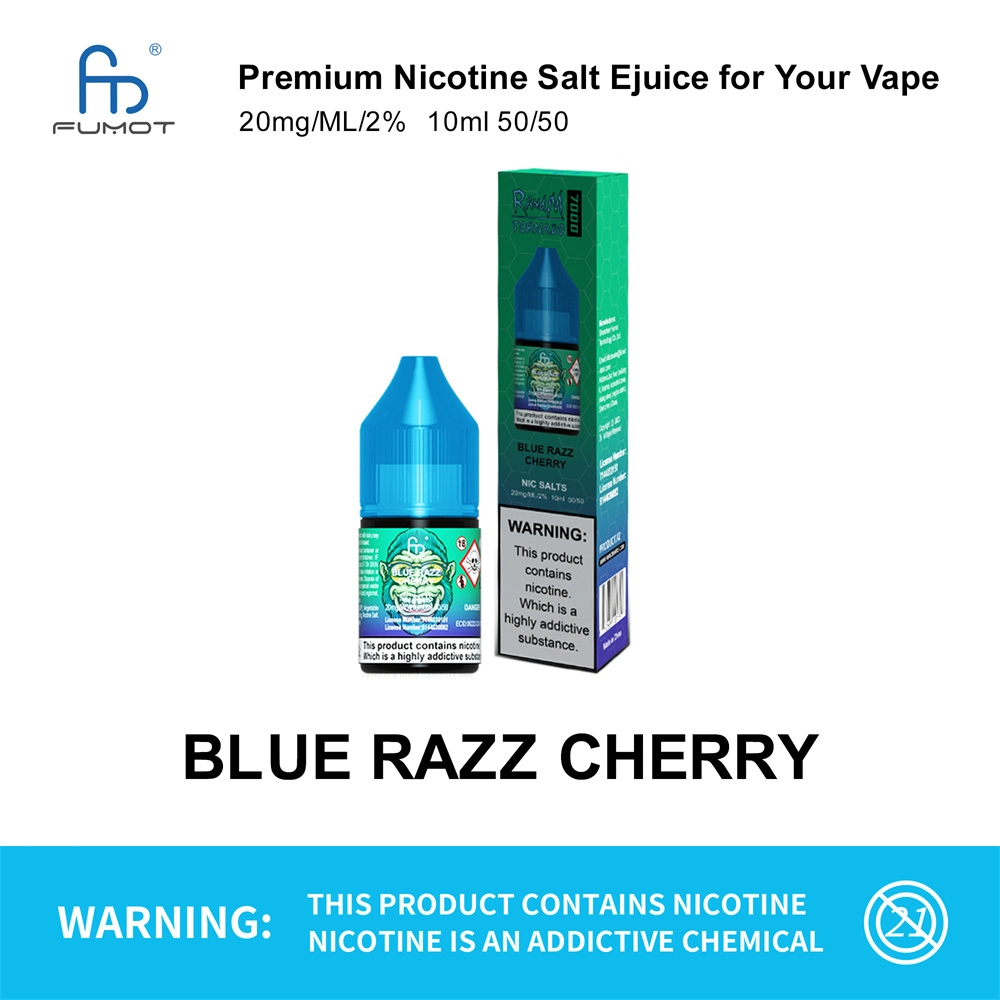 Premium Nicotine Salt Ejuice 36 Tasty Flavors Vape E-Liquid Flavors Available Non Minimum Order Quantity Fumot Randm Tornado 7000 Ejuice