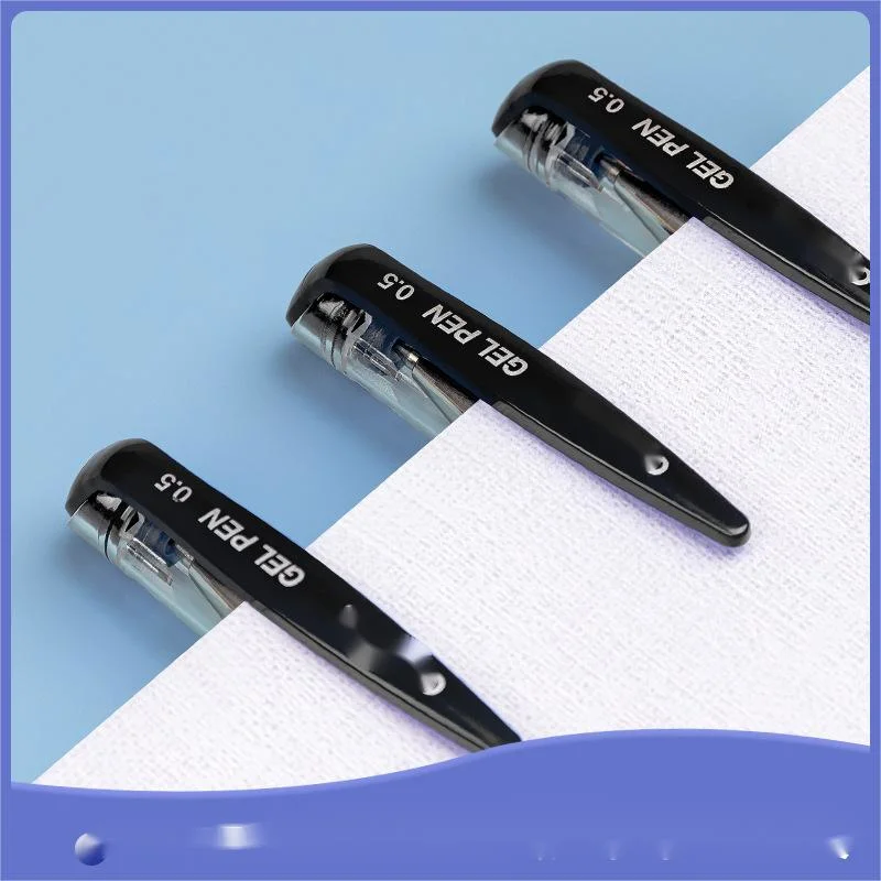 Gel Pen Student Pen Black Bullet Office Popular Ink Pen