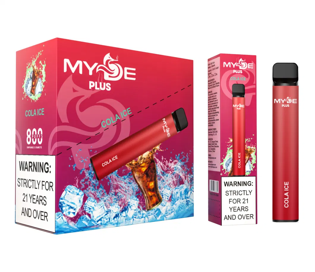 Wholesale Vape Original Myde Plus 800 Puffs Disposable Vape E Cigarette