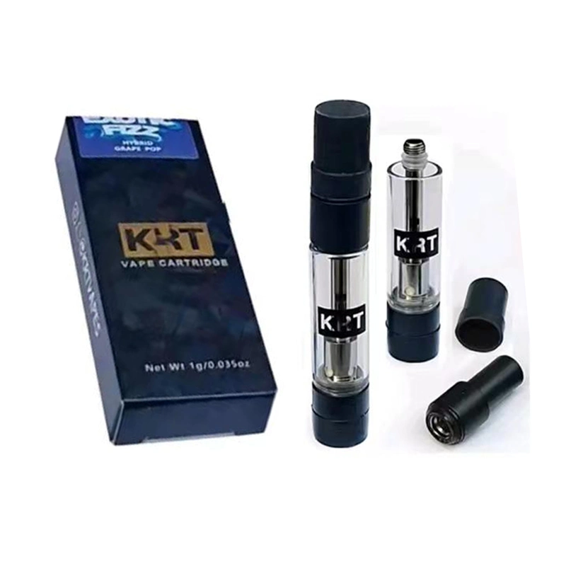 New Krt Vape Cartridges Ceramic Coil Empty New Packing 510 Thread Glass Vape Pens Krt Carts