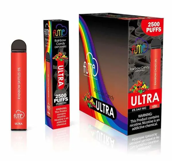 Fume Ultra Disposables 23 Flavors 5% Nictione Salt Device Top Quality Disposable E Cigarettes