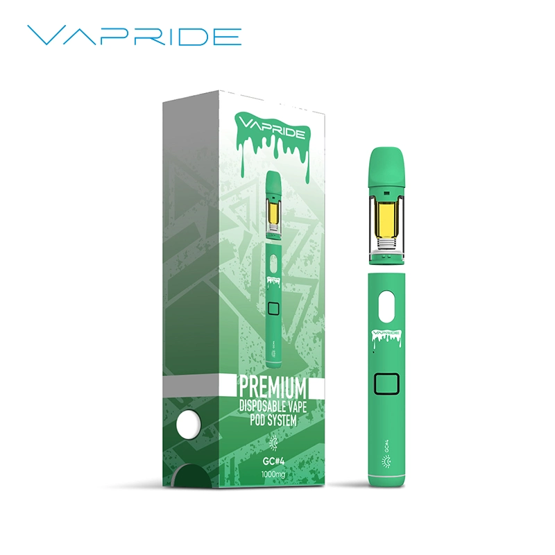 USA Ca Wholesale Empty Vape Variable Voltage 1g Cartridge Dual Airflow Anti Clog Pod System Postless Disposable Thick Oil Vapes Hardware for Live Resin Rosin