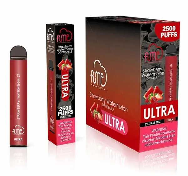 Fume Ultra Disposables 23 Flavors 5% Nictione Salt Device Top Quality Disposable E Cigarettes