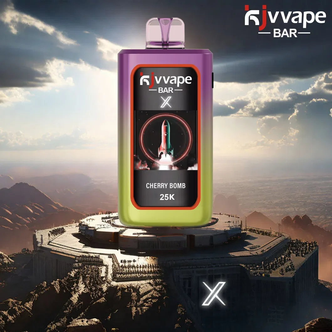 25000 Puffs Kjv Vape Bar: 24ml E-Liquid, Display Screen, Rechargeable Ecig - Wholesale Pricing Vape Box Mesh Coil Rechargeable Ecig New Gadget