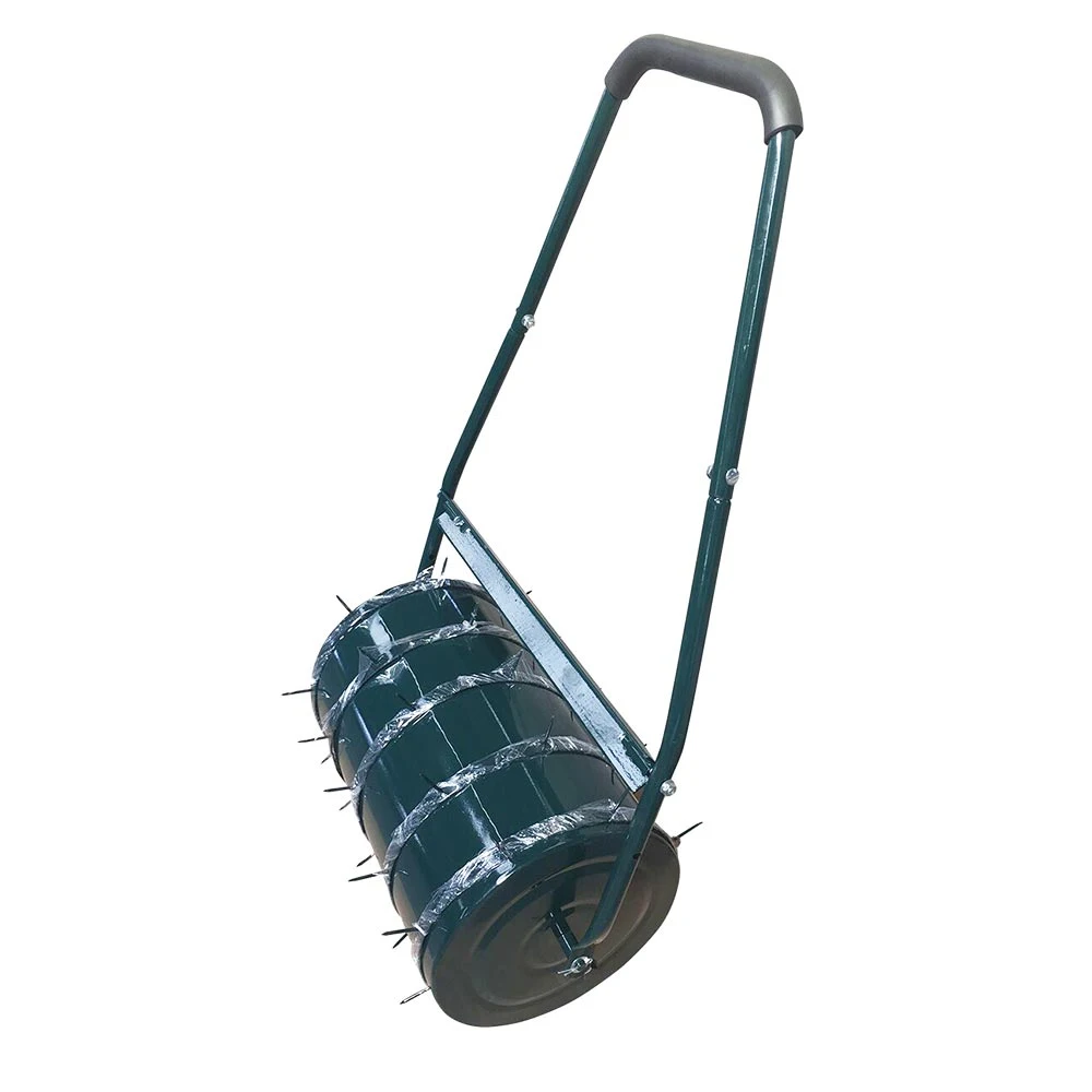 Sand Filled Garden Lawn Roller Metal Grass Land Tools 45L