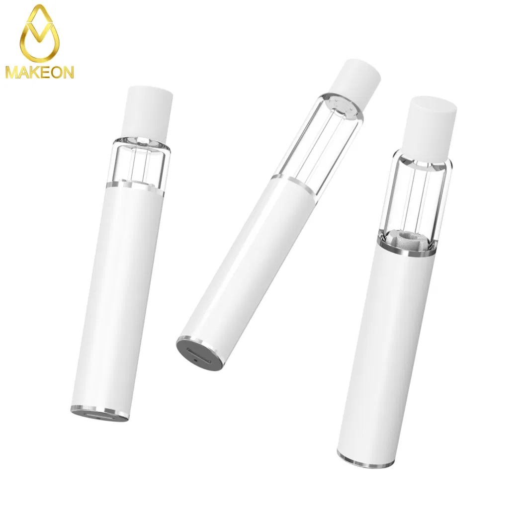 Makeon Gd20 3ml Full Glass Line Cartridge All-in-One Disposable Vape Pen 3gram Live Resin Rosin Thick Oil Pod Cart Vaporizer E-Cigarette Puff Bar Vape