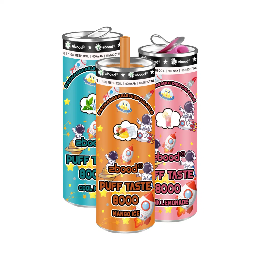 Zbood Zbood Zboodelish 60ml OEM Best Uwell RF350 Cartoon Hqds Cigarette Liquid