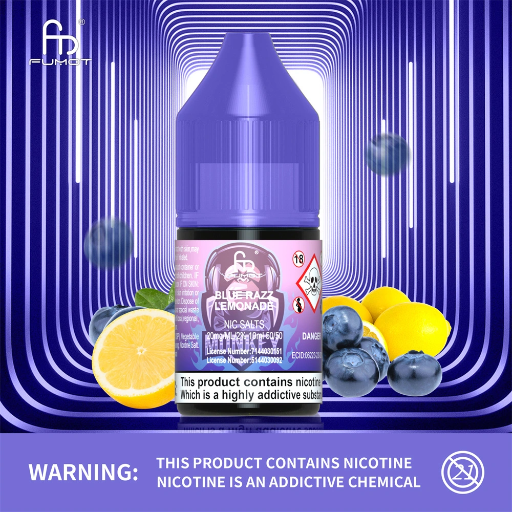 Premium Nicotine Salt Ejuice 36 Tasty Flavors Vape E-Liquid Flavors Available Non Minimum Order Quantity Fumot Randm Tornado 7000 Ejuice