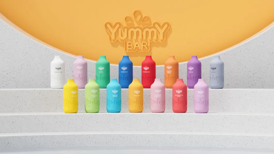 Top Disposable Vape UK Brand Vecig Yummy Bar 20mg Nicotine Vape Wholesale Disposable Pod 6000 Puffs Glow Pen