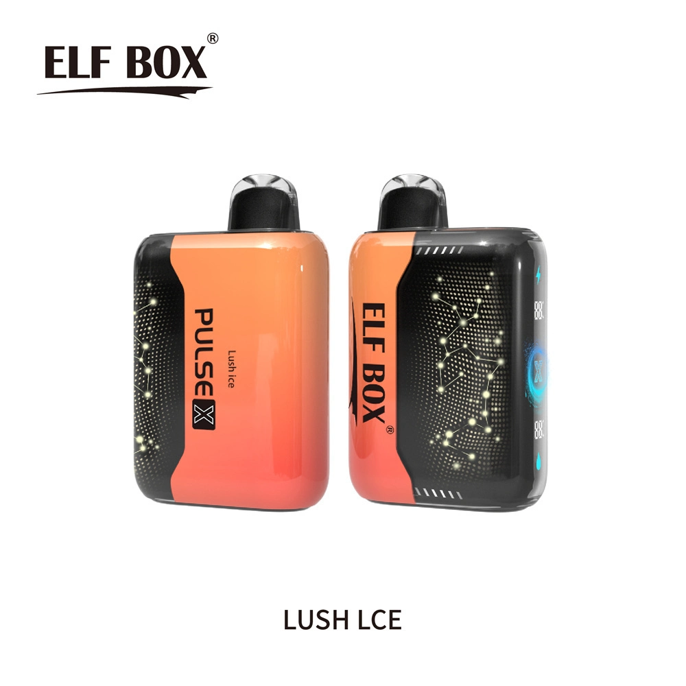 Vape Factory Wholesale Vape Pen Elf Box Pulse X 25000 Puff Elfworld 22000 LED Display Screen Tornado 9000 12000 Puffs E Vape 650mAh Rechargeable Vape Pod