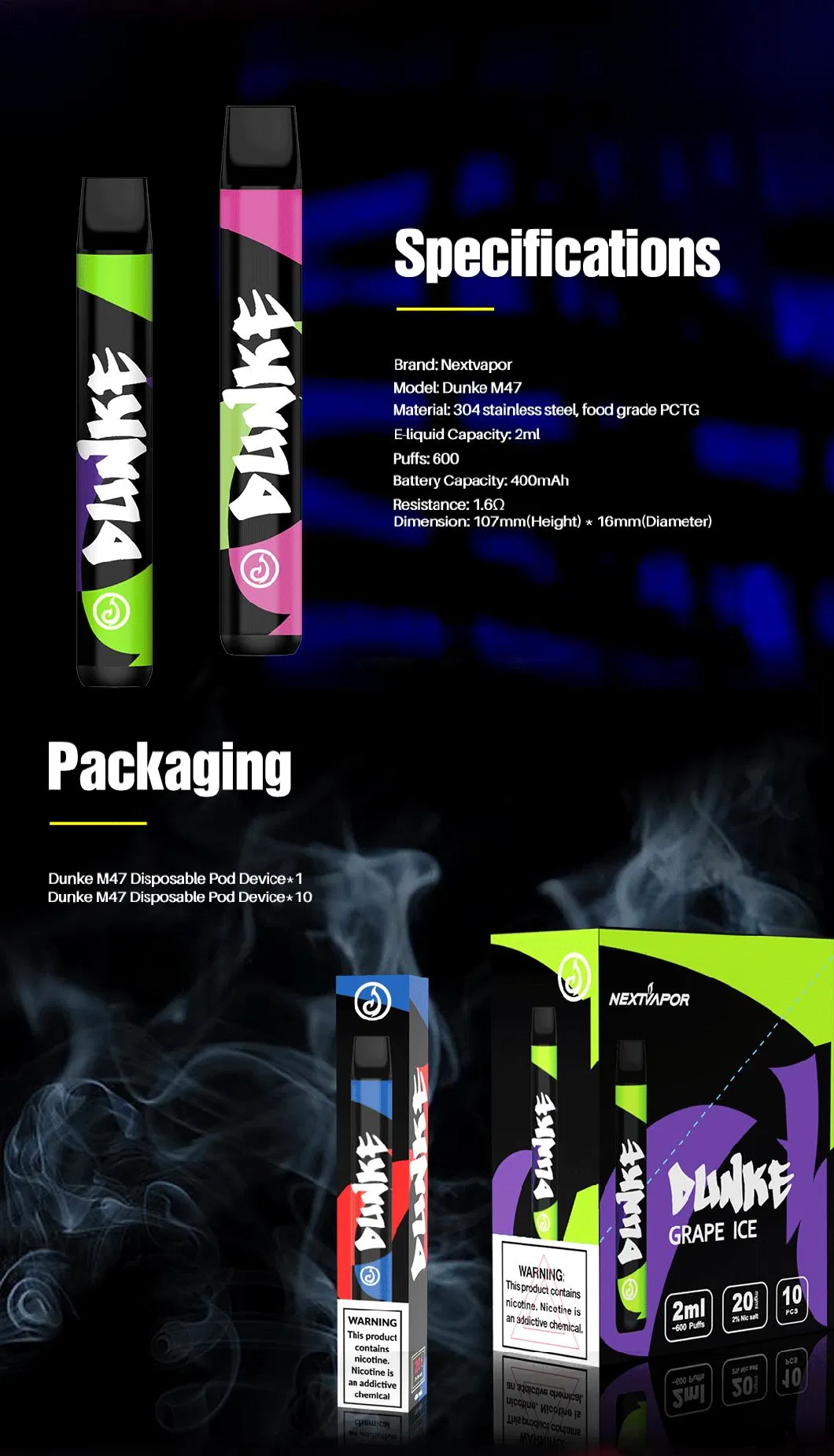 Wholesale 400mAh 600/1200 Puff 2ml 4ml Plus Bar Custom 21 Fruit Flavour Disposable Smoking Vaporizer Vapers