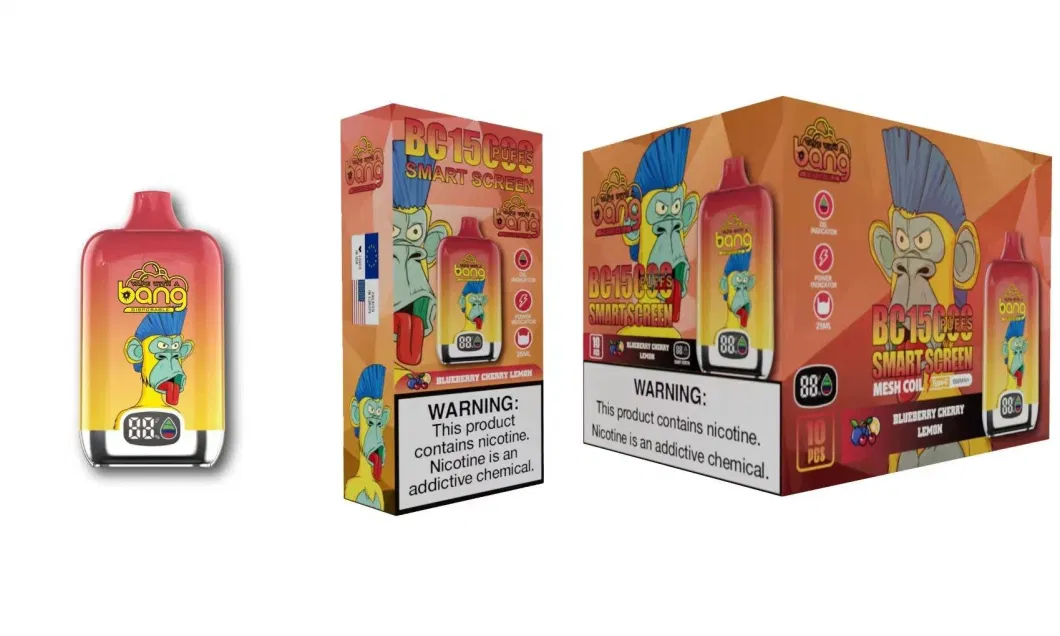 Recharge Disposable Vape 15000 Puffs Randm Tornado King E Cigarette 5% Geek Vape Bar Bang King