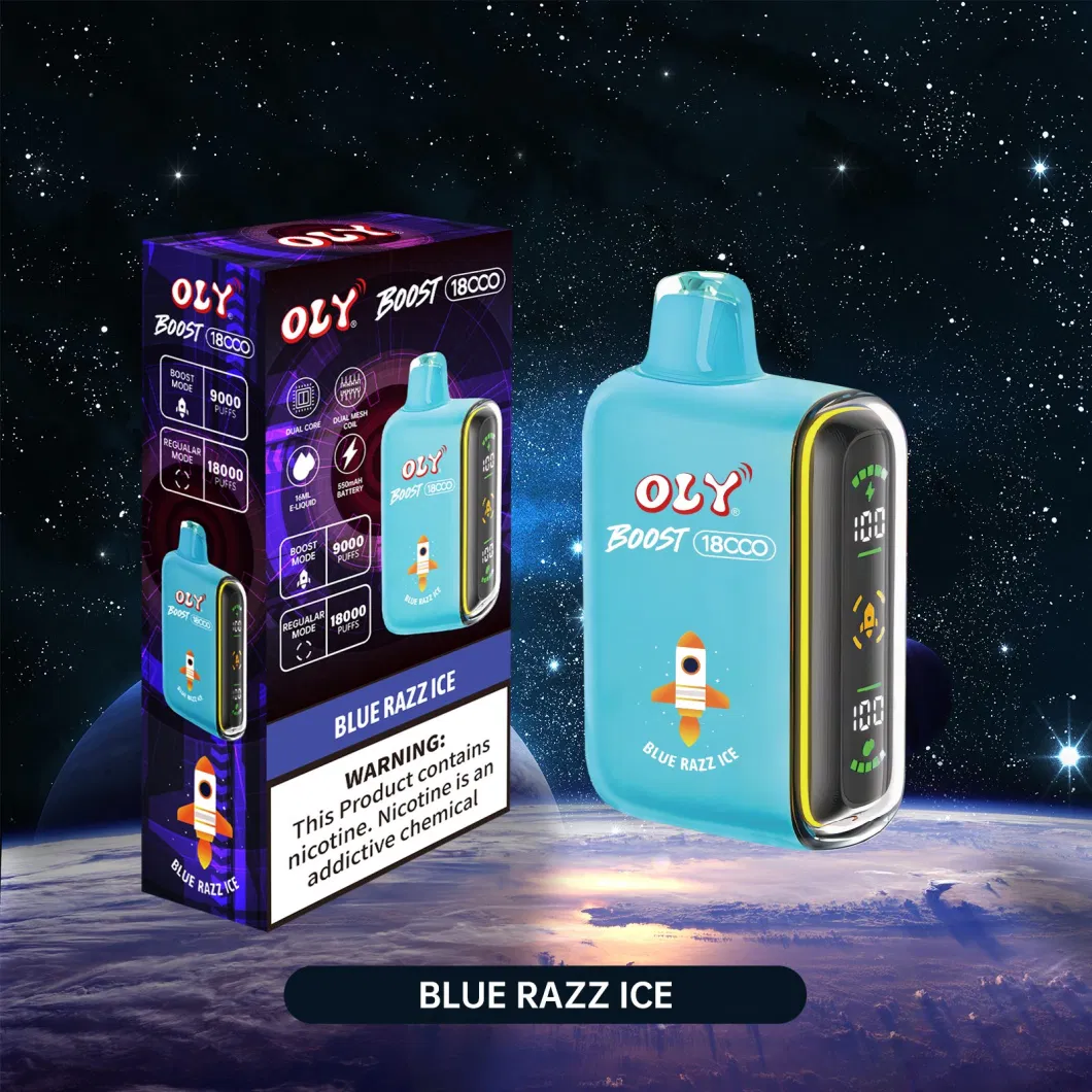 18000 Puffs 16ml Disposable Vape Razz Bar Battery Electronic Shisha E Hookah Iceberg Nicotine Pouch Vaporizer for Dry Herb Iplay xBox Bang Box 20000 Puffs