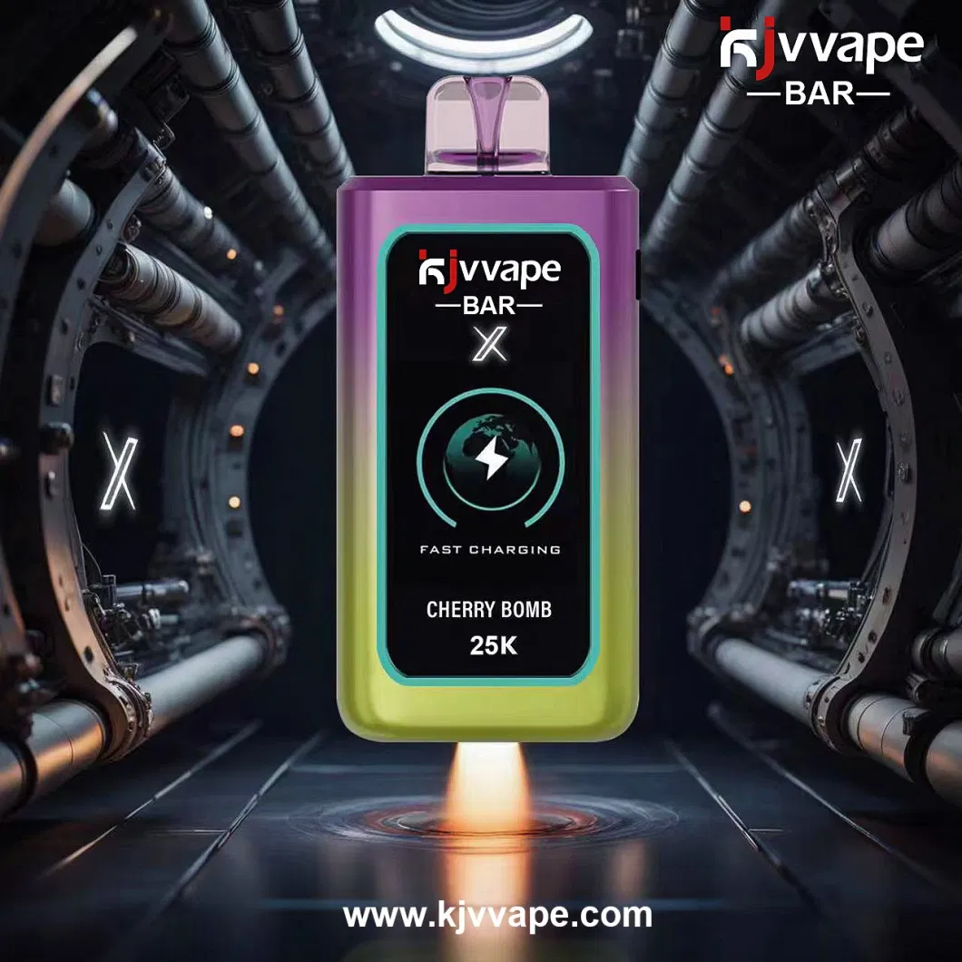 25000 Puffs Kjv Vape Bar: 24ml E-Liquid, Display Screen, Rechargeable Ecig - Wholesale Pricing Vape Box Mesh Coil Rechargeable Ecig New Gadget