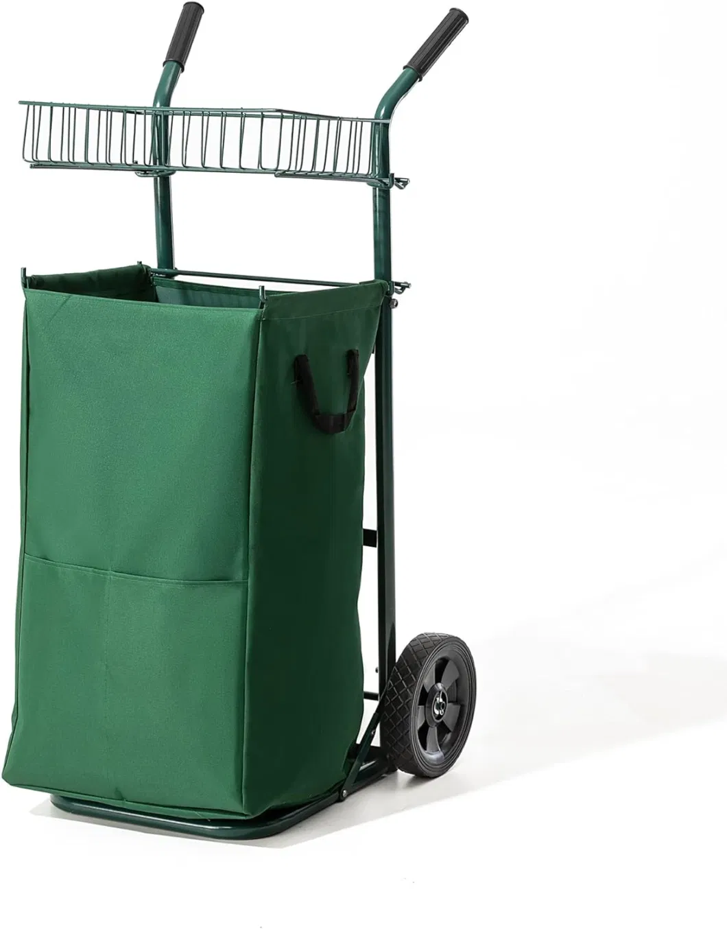 Outdoor Camping Garden Cart with Detachable Trash Bag