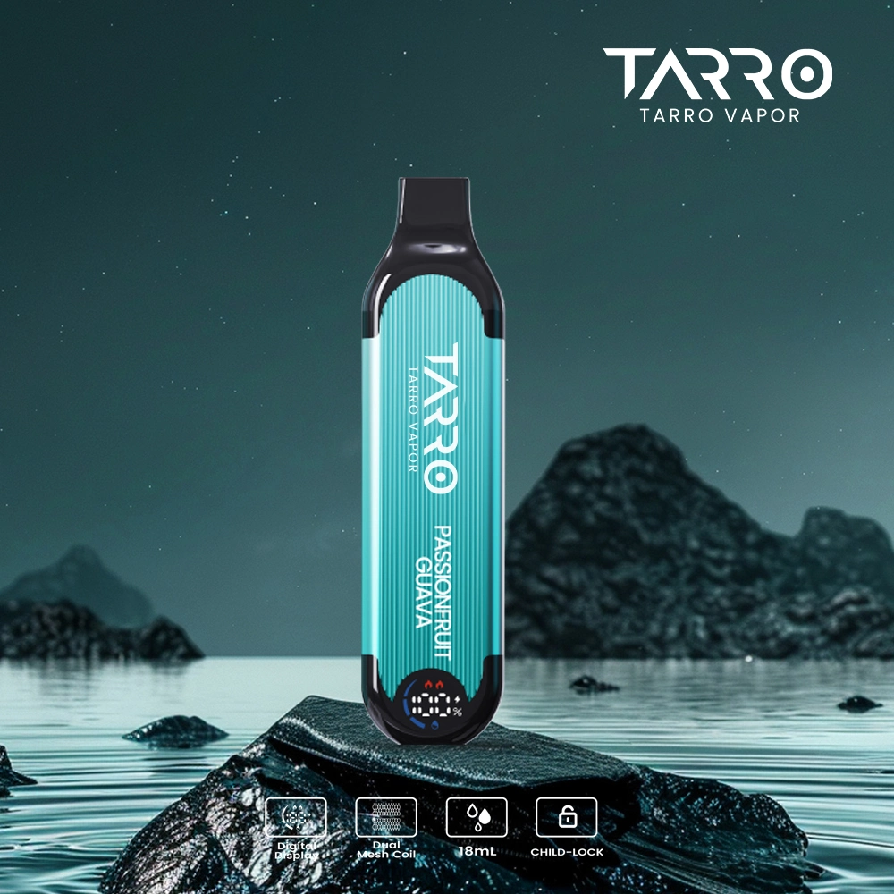 China Facory Wholesale Custom Vaporizer Tarro Bars 10000 Puffs Disposable Vape Pen Amazon Price with LED Display for Liquid and Battery