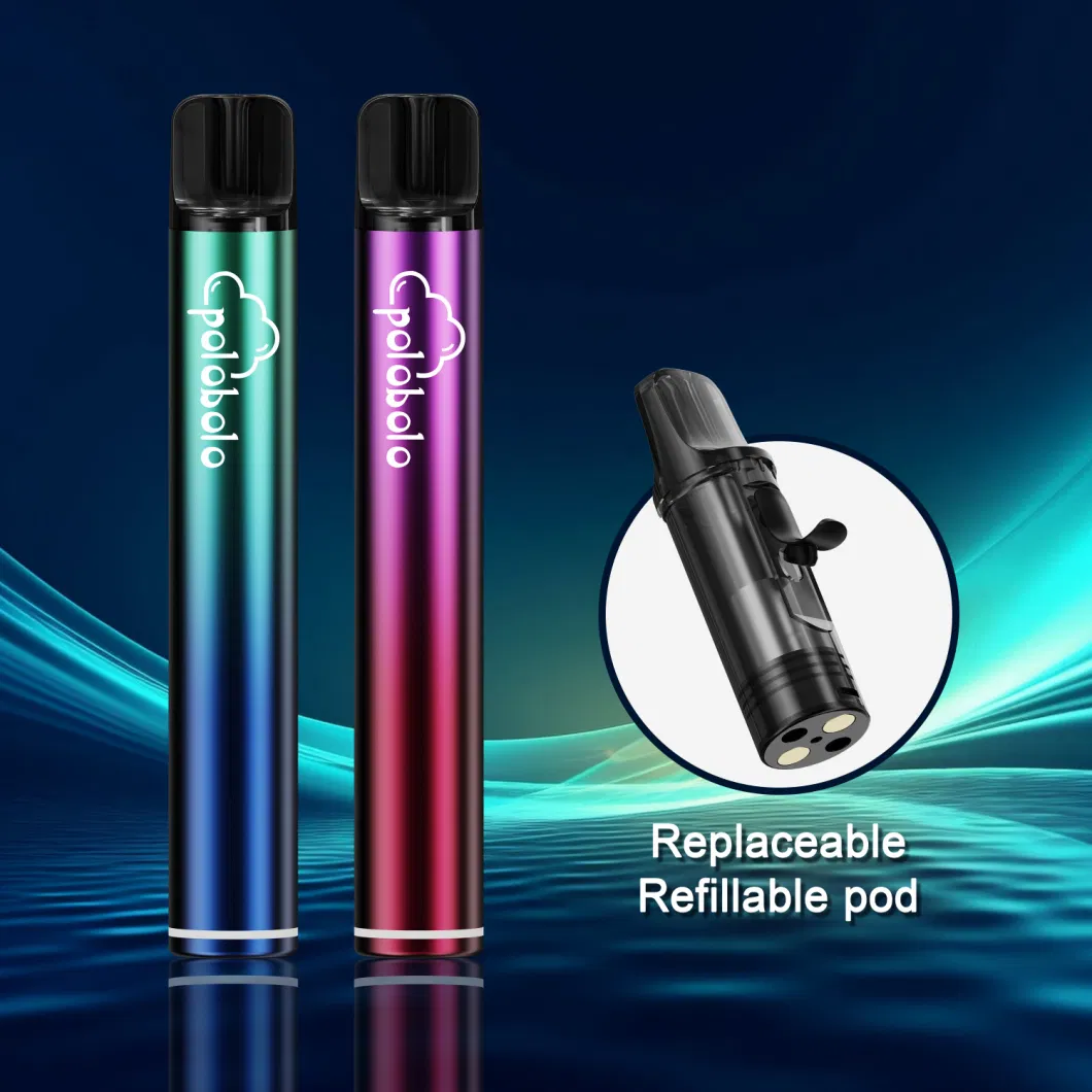 2024 Wholesale Amazon Factory Shisha Cheap One Time Cartridge E Juice Disposable 2ml 600 800 Puffs Pod Air Smoke E Vapes Free Sample Empty Electronic Vape Price